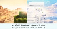 Khám phá điều hòa Aqua 12000 BTU 1 chiều Inverter AQA-KCR12PA gas R-32