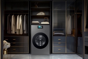 Khám phá máy giặt sấy bơm nhiệt Samsung Bespoke AI WD25DB8995BZSV: "Siêu" hiện đại!