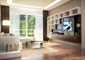 Kinh nghiệm chọn kệ tivi đẹp cho căn hộ gia đình hiện đại