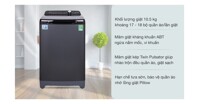 Lí do máy giặt cửa ngang 10.5kg Aqua AQW-FR105GT BK được ưa chuông?