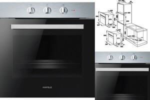 Lò nướng Hafele 538.01.121 đồng hành cùng bữa ăn của gia đình Việt