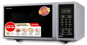 Lò vi sóng điện tử Sharp R-G372VN-S có ưu điểm gì nổi bật?