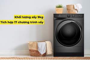 Loạt cải tiến mới của máy sấy quần áo Electrolux UltimateCare 900 EDH902R9SC