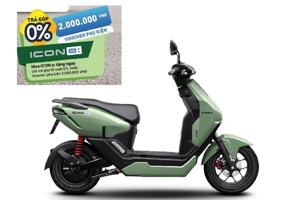 Loạt khuyến mại hấp dẫn khi mua xe máy điện Honda ICON e: từ tháng 8 - 10/2025