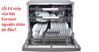 Lỗi E4 máy rửa bát Eurosun nguyên nhân do đâu? Cách khắc phục như thế nào?