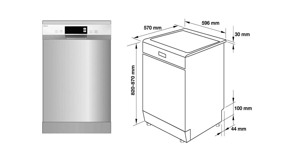 Lựa chọn kích thước máy rửa bát cần dựa vào tiêu chí nào?