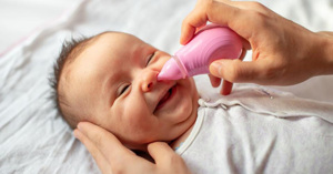 Lưu ý quan trọng khi dùng máy hút mũi cho trẻ sơ sinh