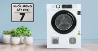 Lý do không nên bỏ qua máy sấy Aqua AQH-V700FW 7 Kg trong tầm giá 6 triệu đồng
