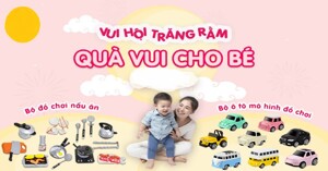 Mách bạn những món đồ chơi Trung Thu giá tốt cho bé