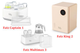Mách mẹ 3 máy tiệt trùng bình sữa Fatz tốt mà rẻ lại vệ sinh dễ dàng