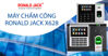 Máy chấm công X628 Ronald Jack vân tay thẻ cảm ứng hiện đại