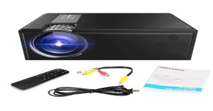 Máy chiếu phim mini WIFI Cheerlux C8 kết nối không dây với điện thoại