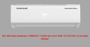 Máy điều hòa Sunhouse 12000 BTU 1 chiều Inverter SHR-AW12IC610