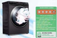 Máy giặt Aqua Inverter 15 kg AQD-A1500H PS: Khối lượng giặt lớn, nhiều công nghệ hiện đại mà giá rất hợp lý