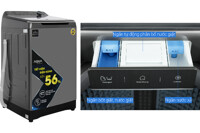 Máy giặt Aqua Inverter 16 kg AQW-DR160UHT PS: Khối lượng giặt "khổng lồ", lại siêu tiết kiệm điện