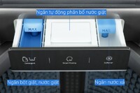 Máy giặt Aqua Inverter 18 kg AQW-DR180UHT PS: Khối lượng giặt "khổng lồ" nhưng siêu tiết kiệm điện