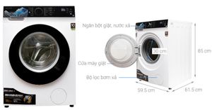 Máy giặt cửa ngang 8kg có loại nào tốt?