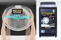 Máy giặt cửa trên 10kg Panasonic NA-F100A9DRV giá chỉ hơn 7 triệu mà hội tụ loạt trang bị "chất"