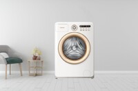 Máy giặt cửa trước Hisense Inverter 10.5Kg WF105R5 đời mới ấn tượng với phong cách cổ điển