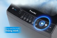 Máy giặt Funiki 10.5kg T6105ABG giá rẻ mà chất lượng rất tốt với công nghệ One Touch hiện đại