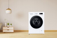 Máy giặt LG Inverter 9 kg FB1209S6W1 giá chưa tới 6 triệu đồng mà chất lượng rất tốt