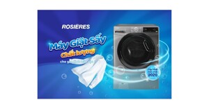 Máy giặt sấy Rosieres RILSW4117TAHBR-4 11kg cao cấp có ưu điểm gì nổi bật?