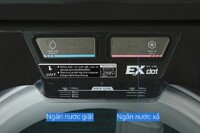 Máy giặt Toshiba AW-DUM1100JV(SG) với hộp đựng nước giặt ExDot mới