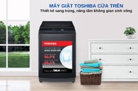 Máy giặt Toshiba AW-DM1100PV(KK) giá chỉ hơn 4 triệu nhưng chất lượng "đẳng cấp"