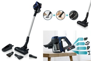 Máy hút bụi cầm tay Bosch BBS611MAT Serie 6 thiết kế 2 trong 1 giá vô cùng hợp lý