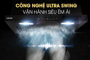 Máy hút mùi âm tủ Kocher Turbo X-350D sự lựa chọn lý tưởng cho căn bếp trong năm 2025