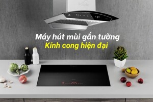 Máy hút mùi Bauer BC 70STC công suất hút mạnh mẽ, làm sạch bếp nhanh chóng