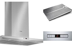 Máy hút mùi Bosch DIB098E50 khử mùi mạnh mẽ, thiết kế sang trọng, giá cả hợp lý