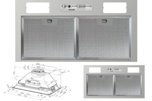Máy hút mùi Brandt BHG1522X công nghệ tiên tiến, khả năng hút mùi ấn tượng