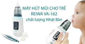 Máy hút mũi cho trẻ Reiwa VA-162 Nhật Bản đa năng tiện dụng