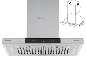 Máy hút mùi Eurogold EUH03570WB không còn lo lắng về mùi thức ăn