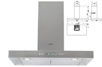 Máy hút mùi Hafele HH-WI70C thiết kế sang trọng, công suất mạnh mẽ