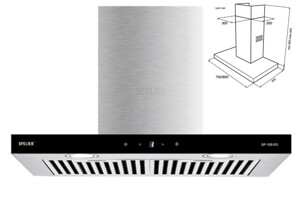Máy hút mùi Spelier SP 109SO/90 thiết kế hiện đại, công nghệ vượt trội