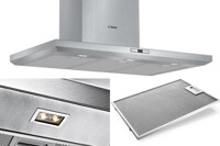 Máy hút mùi treo tường Bosch DWB098E50 Serie 6 công nghệ tiên tiến, thiết kế sang trọng