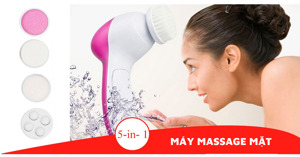 Máy massage mặt 5 in 1 - người bạn không thể thiếu của phụ nữ