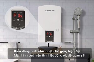 Máy nước nóng trực tiếp Sunhouse SHA-9453EP 4500W: 5 ưu điểm nổi bật!