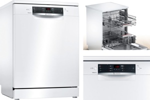 Máy rửa bát Bosch SMS46GW01P 12 bộ, tiết kiệm nước, vận hành êm ái