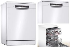 Máy rửa bát Bosch SMS6ZCW07E serie 6 thiết kế thông minh, vận hành êm ái