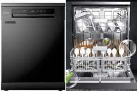 Máy rửa bát độc lập Texgio 13 bộ TG21H775B biến căn bếp thành không gian đẳng cấp