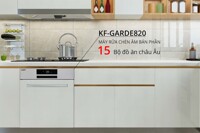 Máy rửa bát Kaff KF-GARDE820 diệt khuẩn tối ưu, tiết kiệm thời gian