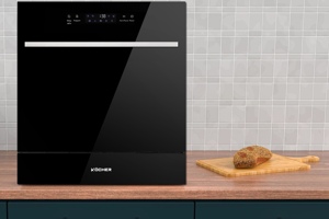 Máy rửa bát Kocher KDEU-8839 thiết kế nhỏ gọn, tính năng thông minh