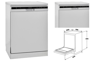 Máy rửa bát Malloca WQP12-5201AD tiết kiệm thời gian, tận hưởng cuộc sống