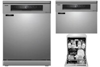 Máy rửa bát Roler RDW-5514.3-SB tích hợp công nghệ hiện đại, sấy khô hoàn hảo