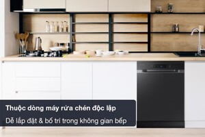Máy rửa bát Samsung DW60CG550FSG/SV sự lựa chọn thông minh cho mọi gia đình