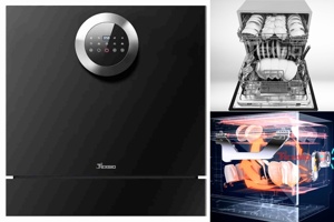 Máy rửa bát Texgio TG-BI205 thiết kế hiện đại, tính năng an toàn