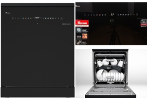 Máy rửa bát Texgio TGDM795B Smart Pro bát đĩa sạch bong, cả nhà thảnh thơi